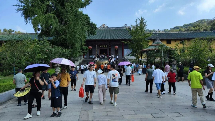 南华禅寺。图片来源：韶关曲江发布