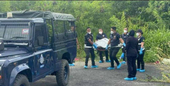 ▲警方在案发现场