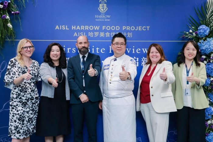 △AISL哈罗美食优膳计划携手国际名厨推出精选菜式，焕新校园餐饮体验
