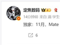 不是Mate 80！华为Mate神秘直板旗舰来袭