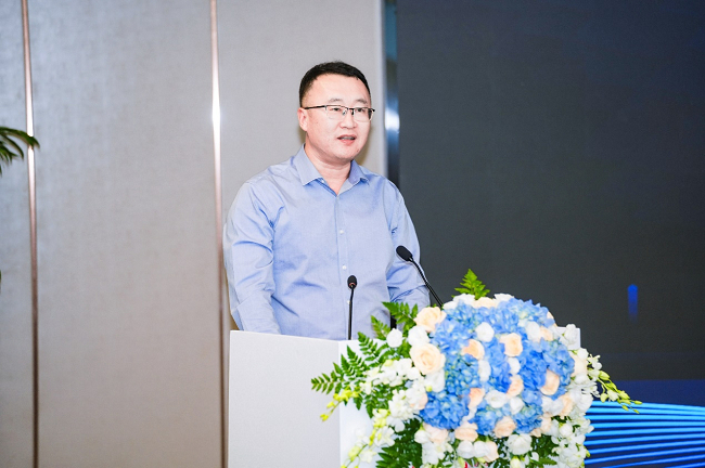 华为金融数据库军团总裁杨柏梁/图