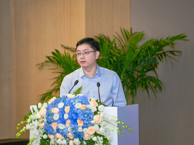 北京金融科技产业联盟副秘书长黄程林/图