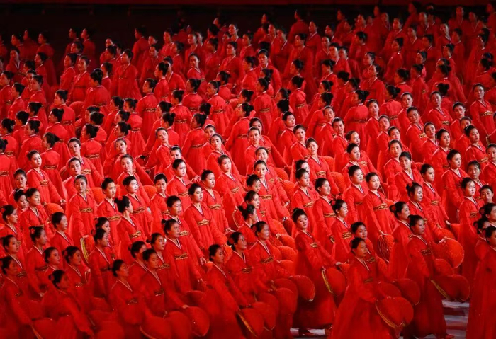 文艺演出细节图