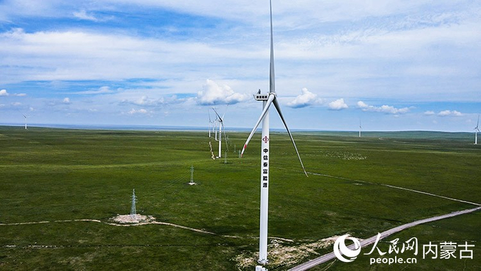 泰富1000MW风电项目现场。受访者供图