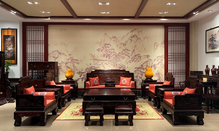 图为仙作古典工艺家具（仙游县工艺美术中心供图）