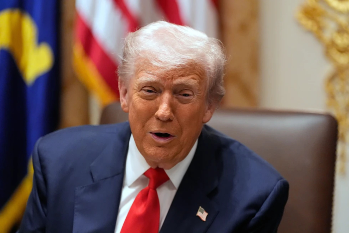 △美國(guó)總統(tǒng)特朗普（資料圖）