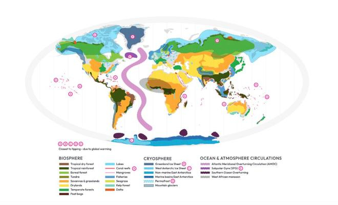 （来源：Global Tipping Points）