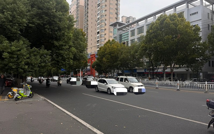 事发路段。新京报记者 熊丽欣 摄 