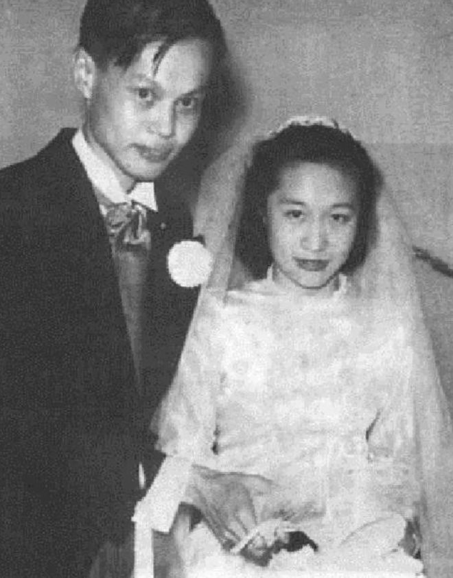 ▲杨振宁与前妻杜致礼