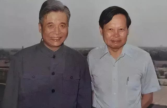 邓稼先与杨振宁最后一次合照