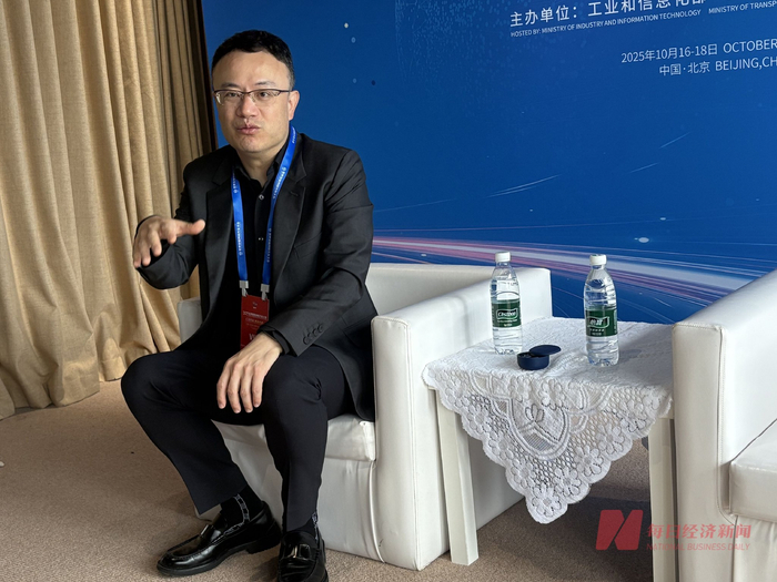 四维图新CEO程鹏 图片来源：每经记者 张蕊 摄