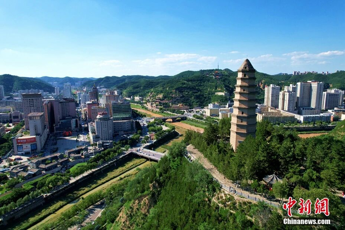 图为如今的延安。张远 摄