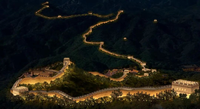 俯瞰燕山八达岭长城（提升后效果图）