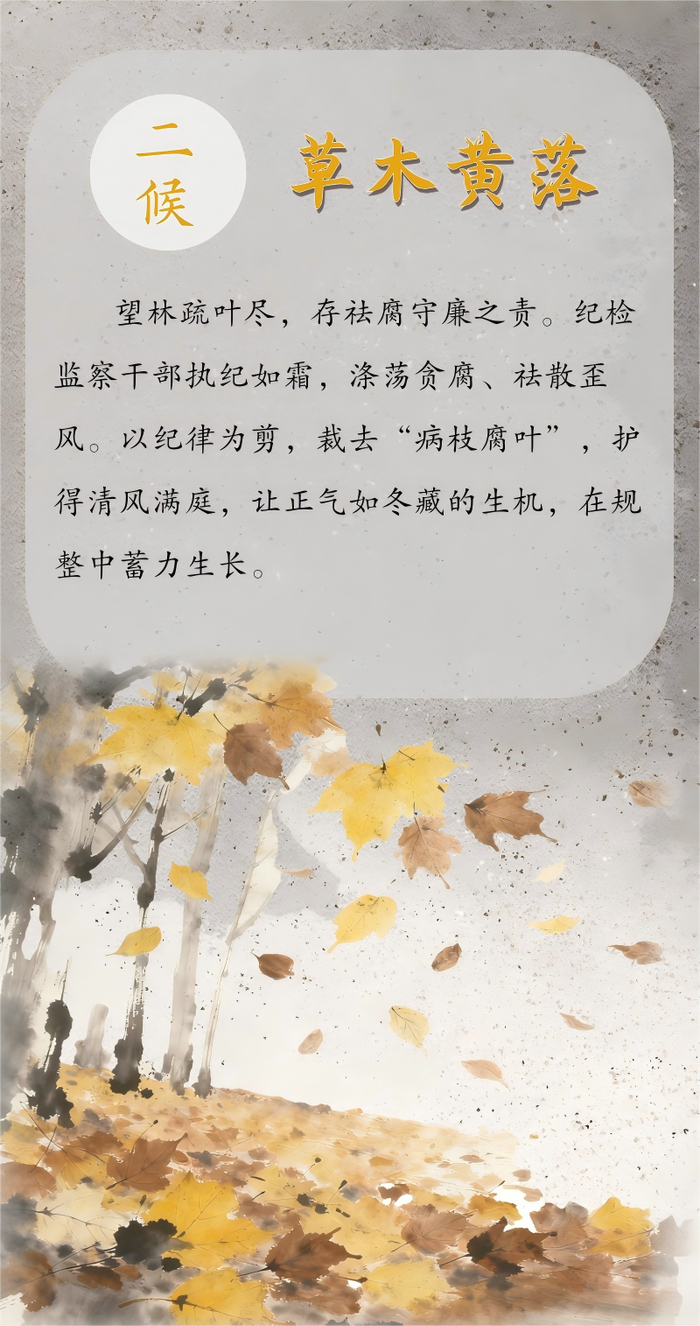 霜降：霜落收秋色 风来启冬声