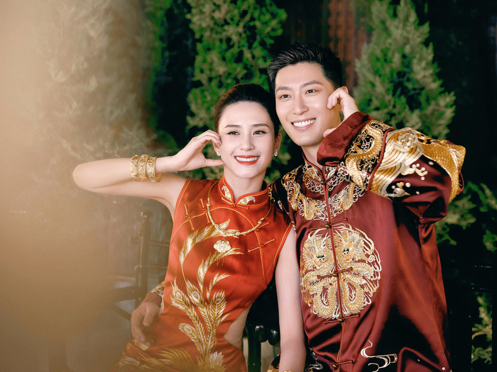 窦骁、何超莲巴厘岛婚礼现场。图据视觉中国