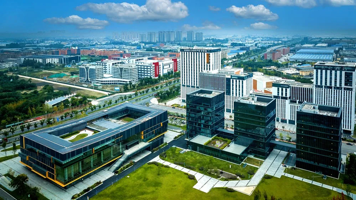 成都低空经济产业示范园 图片来源：苟小静 摄
