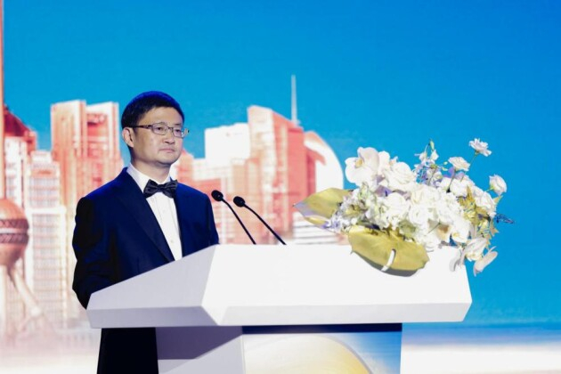 泸州老窖股份有限公司常务副总经理唐栋良在颁奖晚宴上致辞