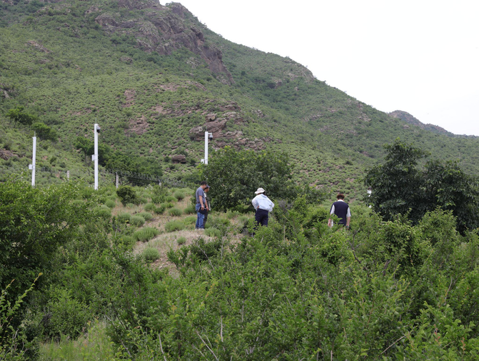 　耶律祺家族墓安保措施。