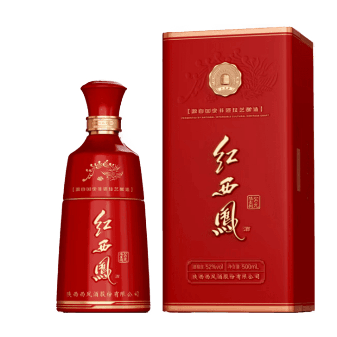 图为“红西凤·公元陆壹捌”