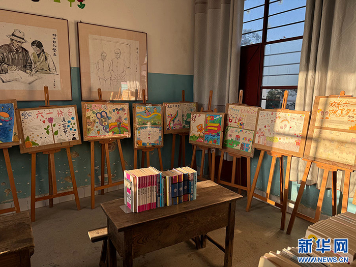 上河东村乡村美育馆（9月25日摄）。新华网发（李娜 摄）