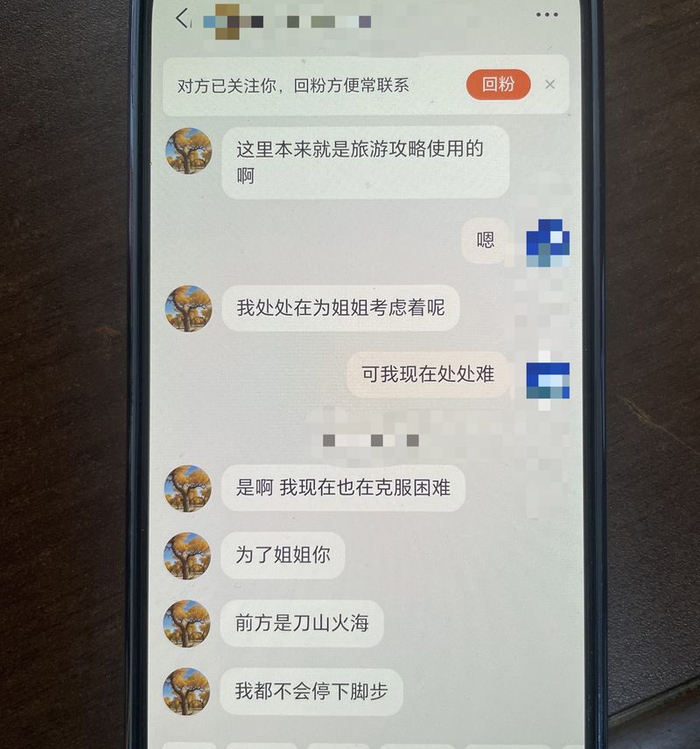 在骗子编织的谎言里，秦玉感觉，在虚拟的世界里找到了“依靠”。受访者供图