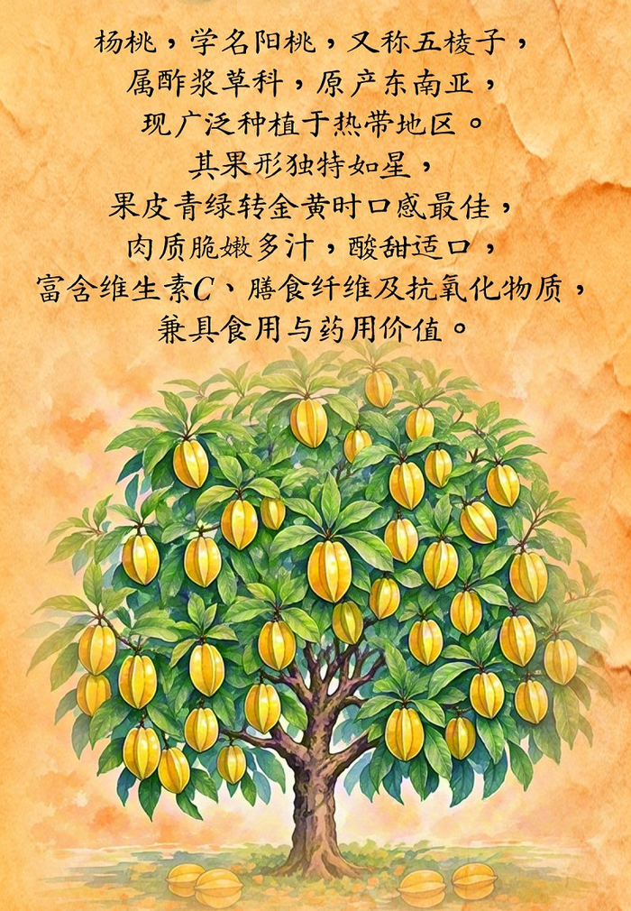 “果说”廉韵丨杨桃：清正立身 星果明志