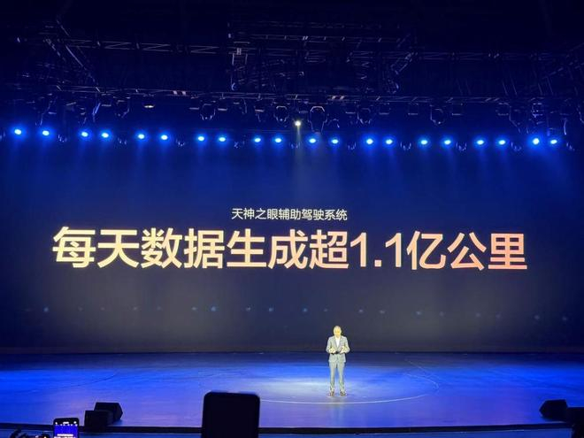 ▲比亚迪天神之眼辅助驾驶系统数据量