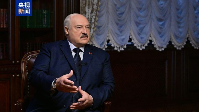 卢卡申科 (图片来源:央视新闻)