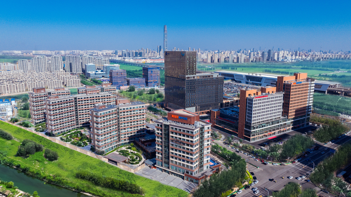 天津鹏瑞利国际健康城（央广网发  鹏瑞利医院供图）