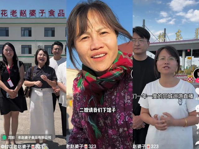 快手账号“村花老赵婆子”截图