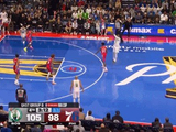 够硬气！杰伦-布朗弧顶命中回应三分&个人已经30+