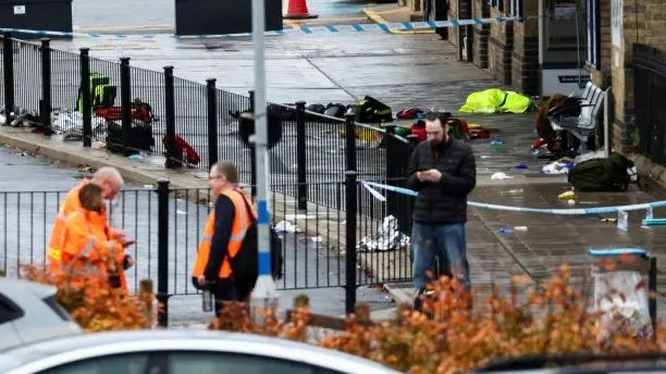 △事發(fā)現(xiàn)場(chǎng)附近