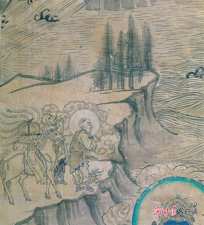 榆林窟雕塑、壁画（图片由敦煌研究院提供）