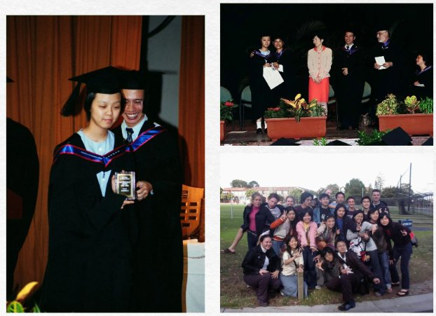 图为Josephine在香港耀中求学期间