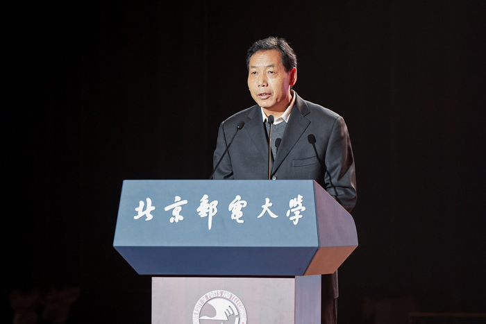 图为:西藏自治区文化和旅游厅党组成员、副厅长米玛致辞