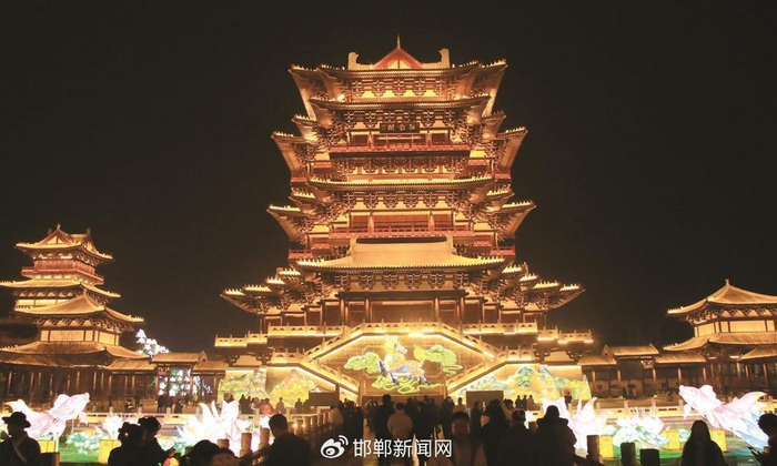 大名石刻博物馆弘敬阁。 邯郸新闻传媒中心记者 刘学维 摄