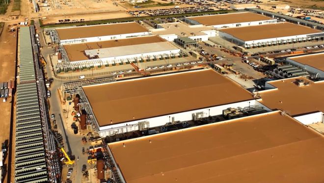 Datacenter, Abilene 图片来源：Sam Altman