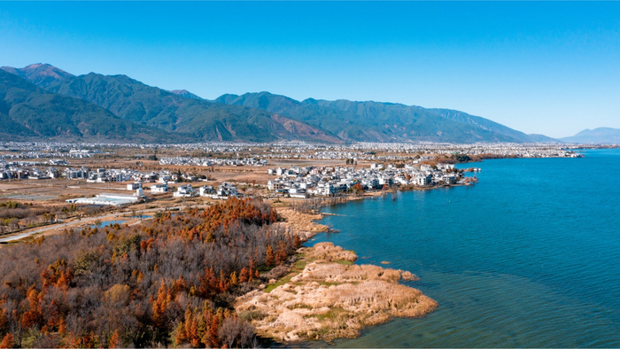 洱海秋景