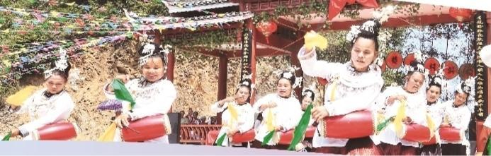 黎平县接边侗寨活动。 贵州日报天眼新闻记者 石含开 摄