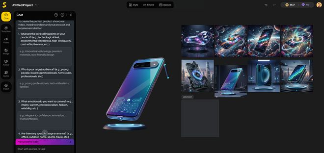 ▲SkyReels帮助用户厘清消费电子产品的宣传视频拍摄策略