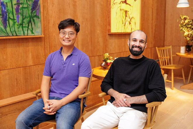 ▲Sandbar联合创始人：基拉克·洪（左）、米娜·法赫米（右）（图源：TechCrunch）