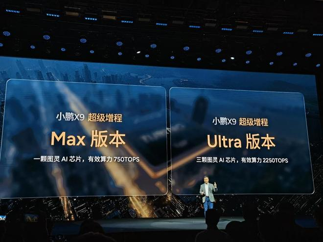 ▲小鹏X9增程版辅助驾驶版本