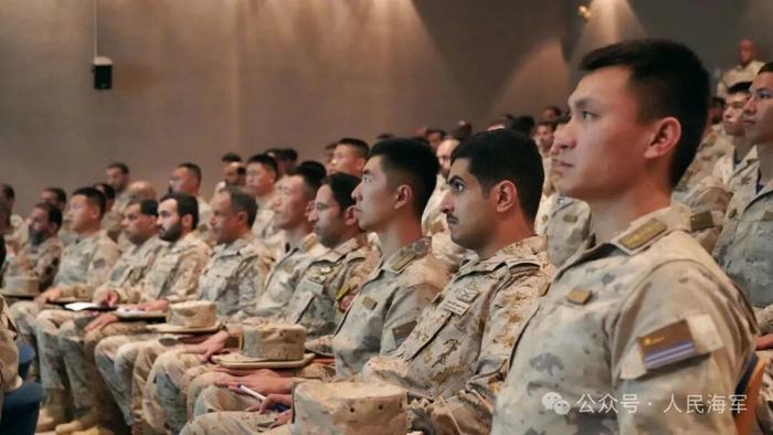 ▲沙特阿拉伯海军东部舰队第1特战大队营区举行开幕式