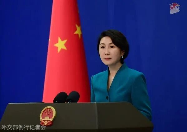 毛宁 资料图。图源：外交部网站