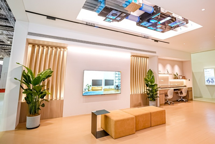 图：松下进博会生活空间展区