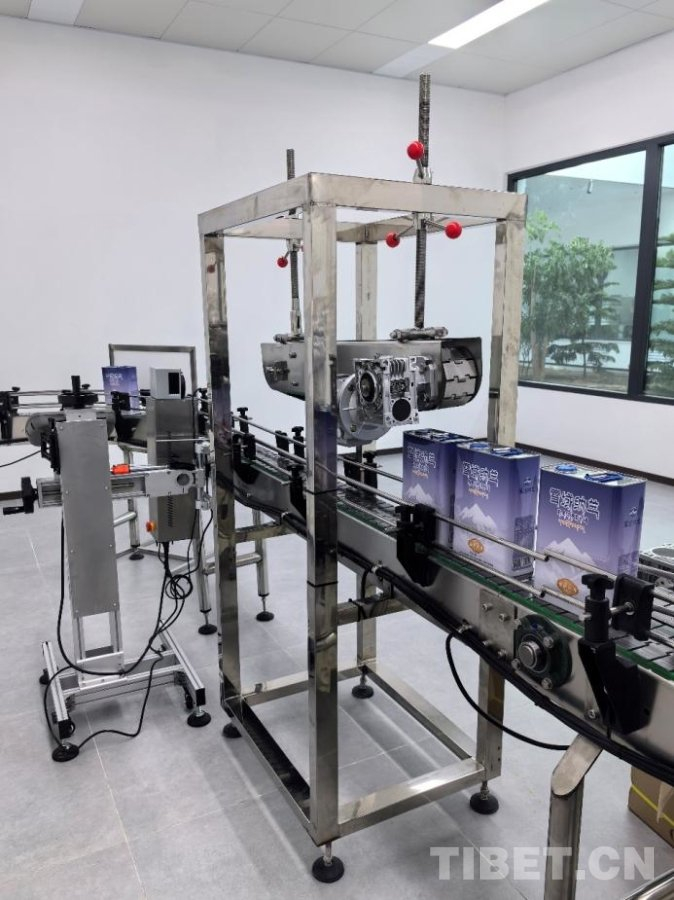 图为籽油生产车间　受访者供图