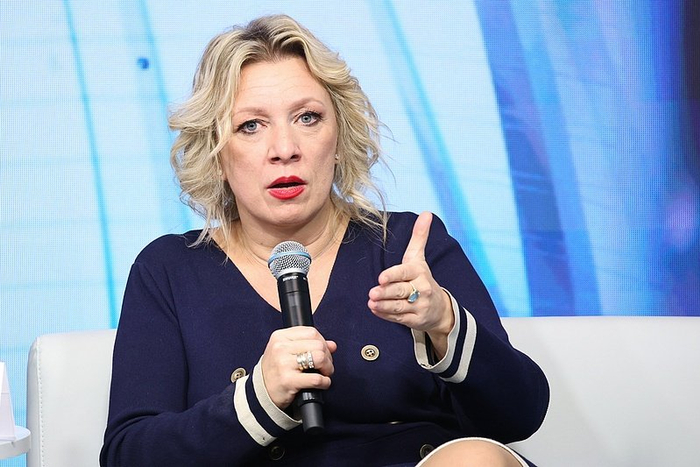 △俄羅斯外交部發(fā)言人扎哈羅娃（資料圖）