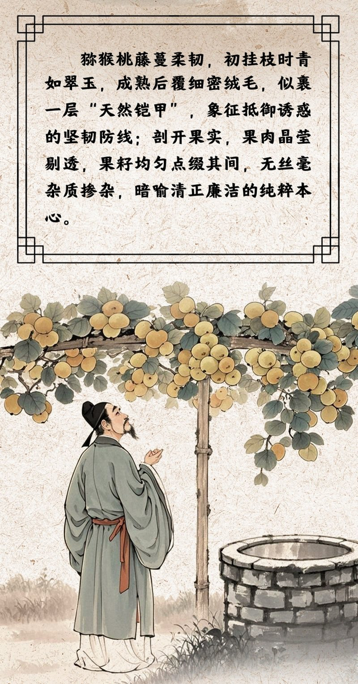 “果说” 廉韵丨猕猴桃：外朴内清 廉守初心
