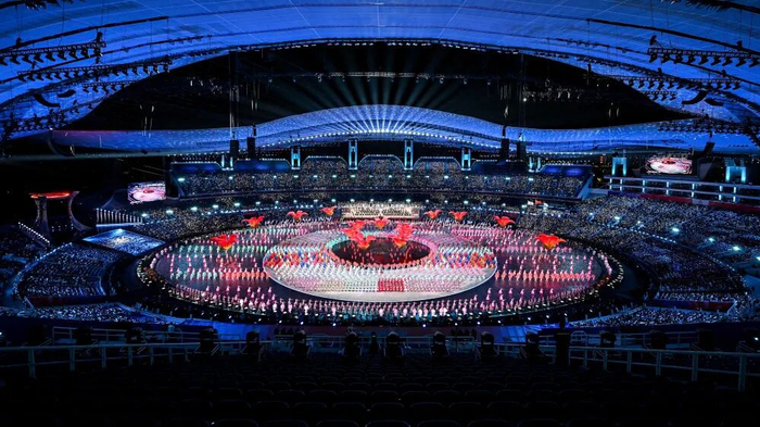 这是开幕式现场。新华社记者 李鑫 摄