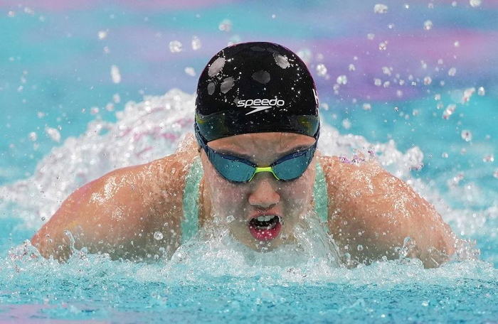 ↑2025年11月11日，于子迪在决赛中。